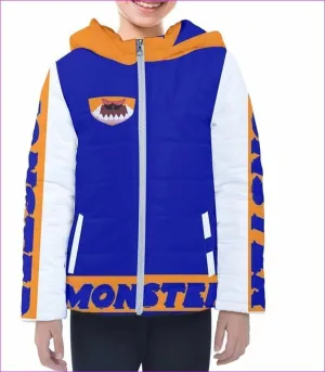 👹 Monster Kids Kids Hooded Puffer Jacket