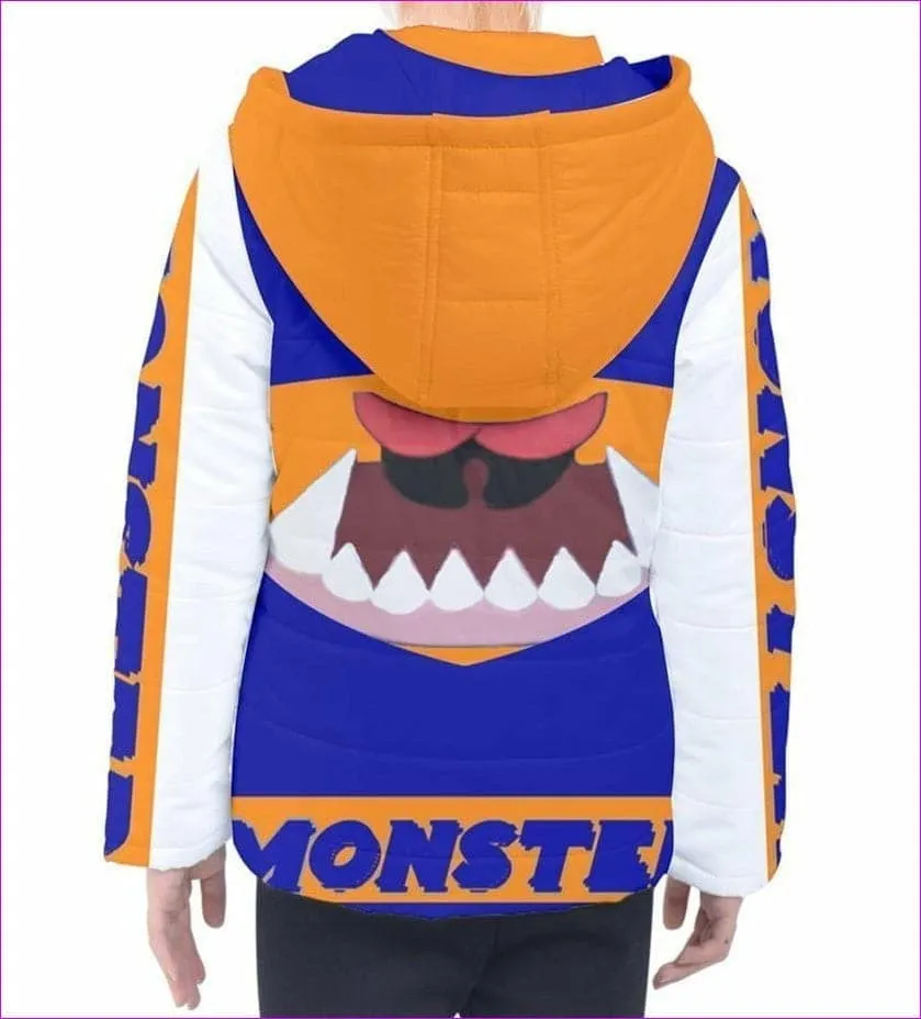 👹 Monster Kids Kids Hooded Puffer Jacket