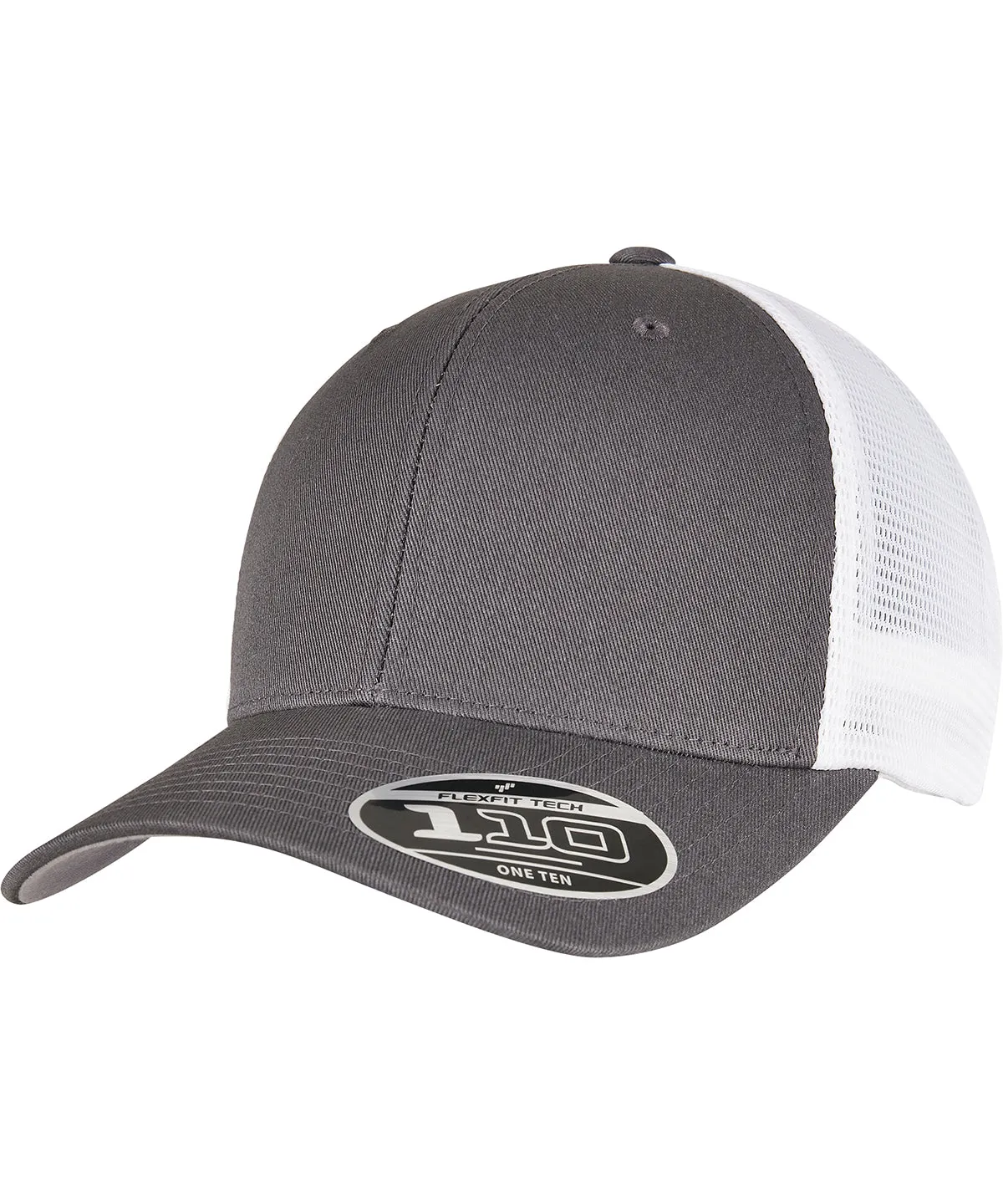 110 mesh 2-tone cap (110MT) | Charcoal/White