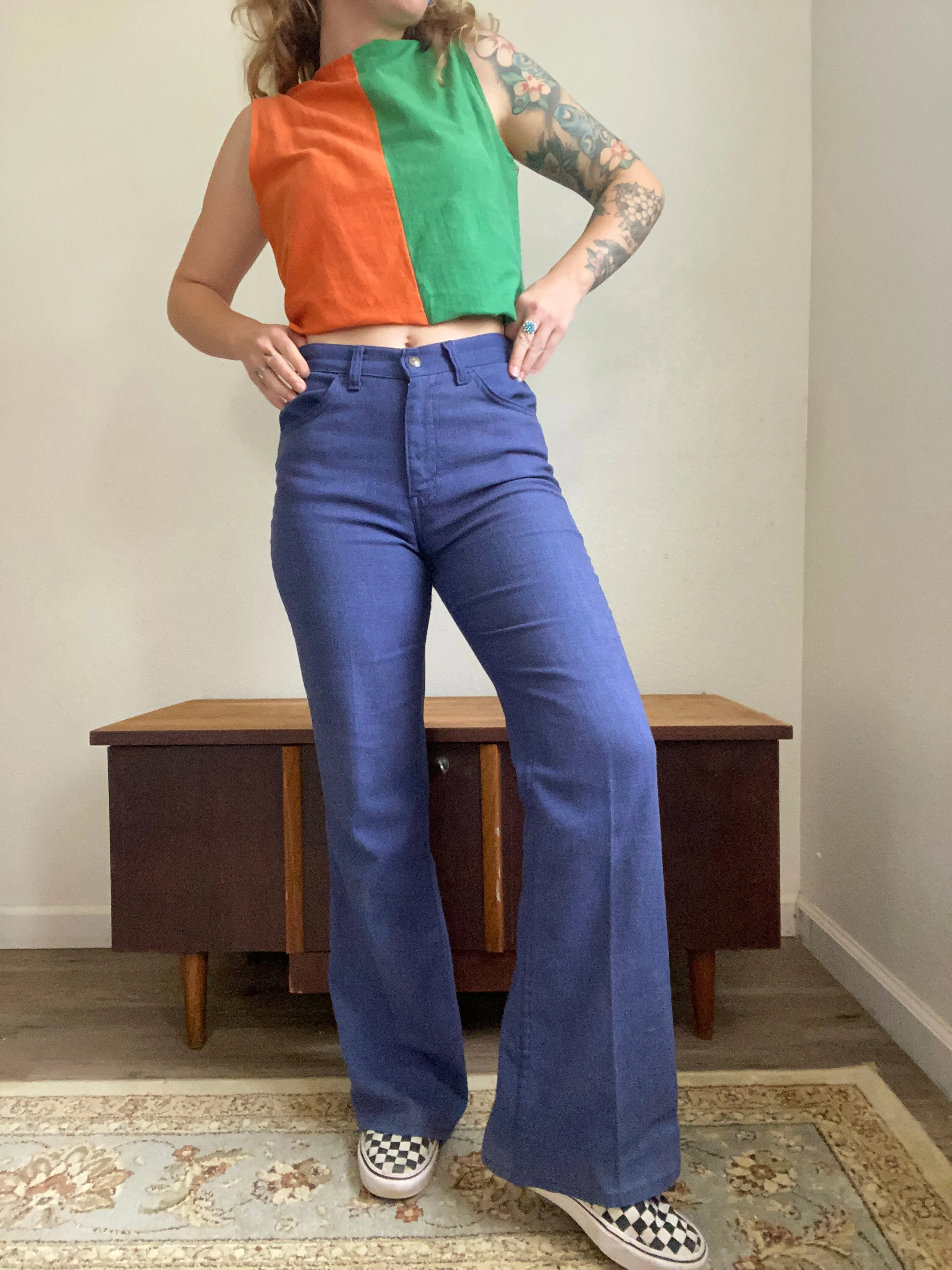 1970s Levi’s for Gals big E pants