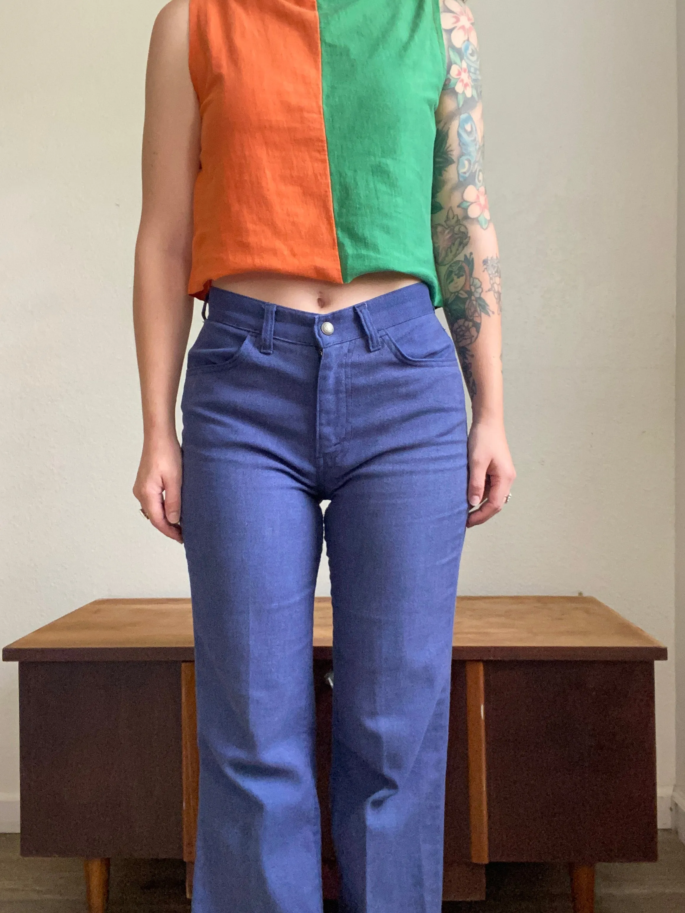 1970s Levi’s for Gals big E pants