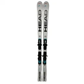 2024 Head World Cup Rebels e.GS 159cm Jr Skis w/ Evo 9 Bindings