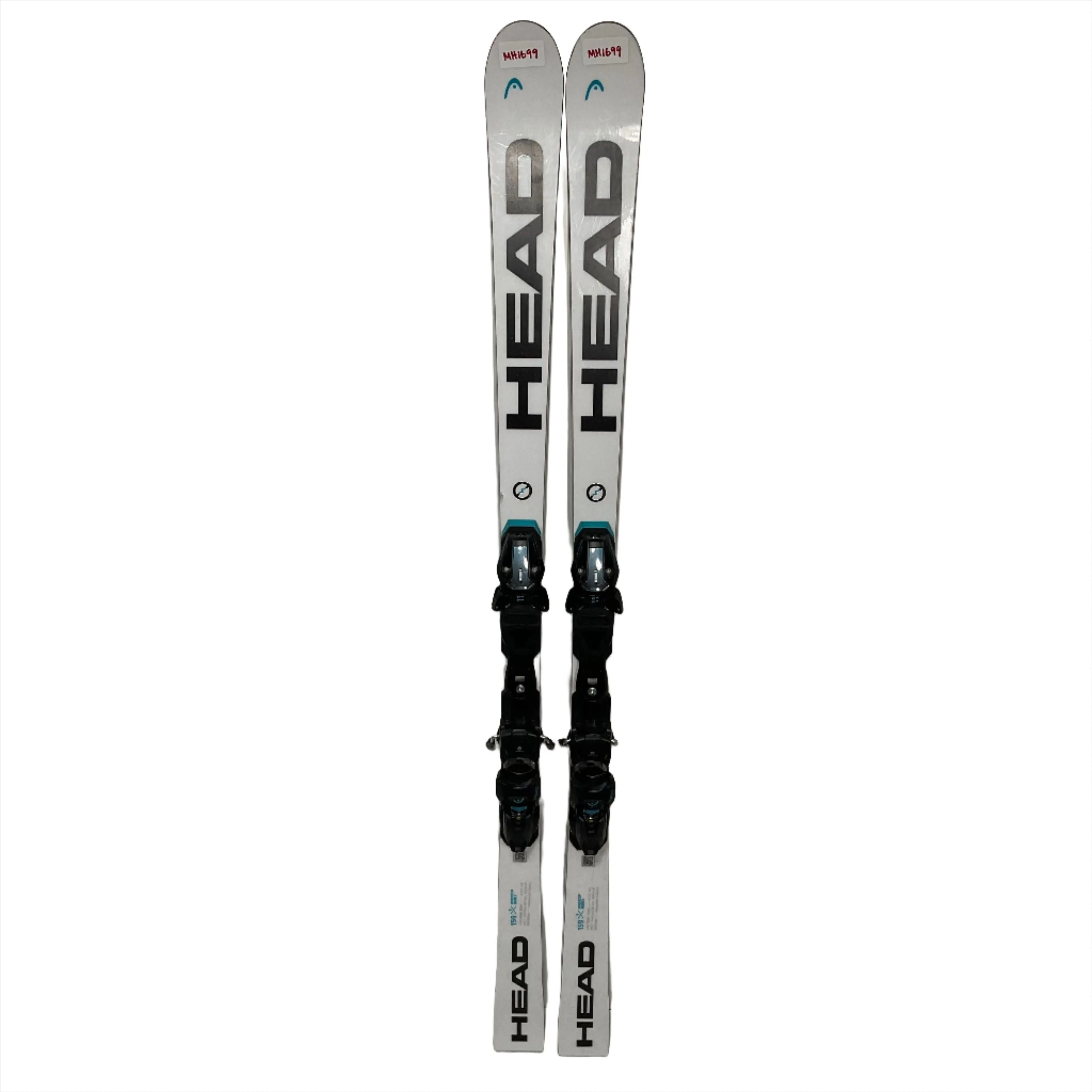 2024 Head World Cup Rebels e.GS 159cm Jr Skis w/ FreeFlex 11 Bindings