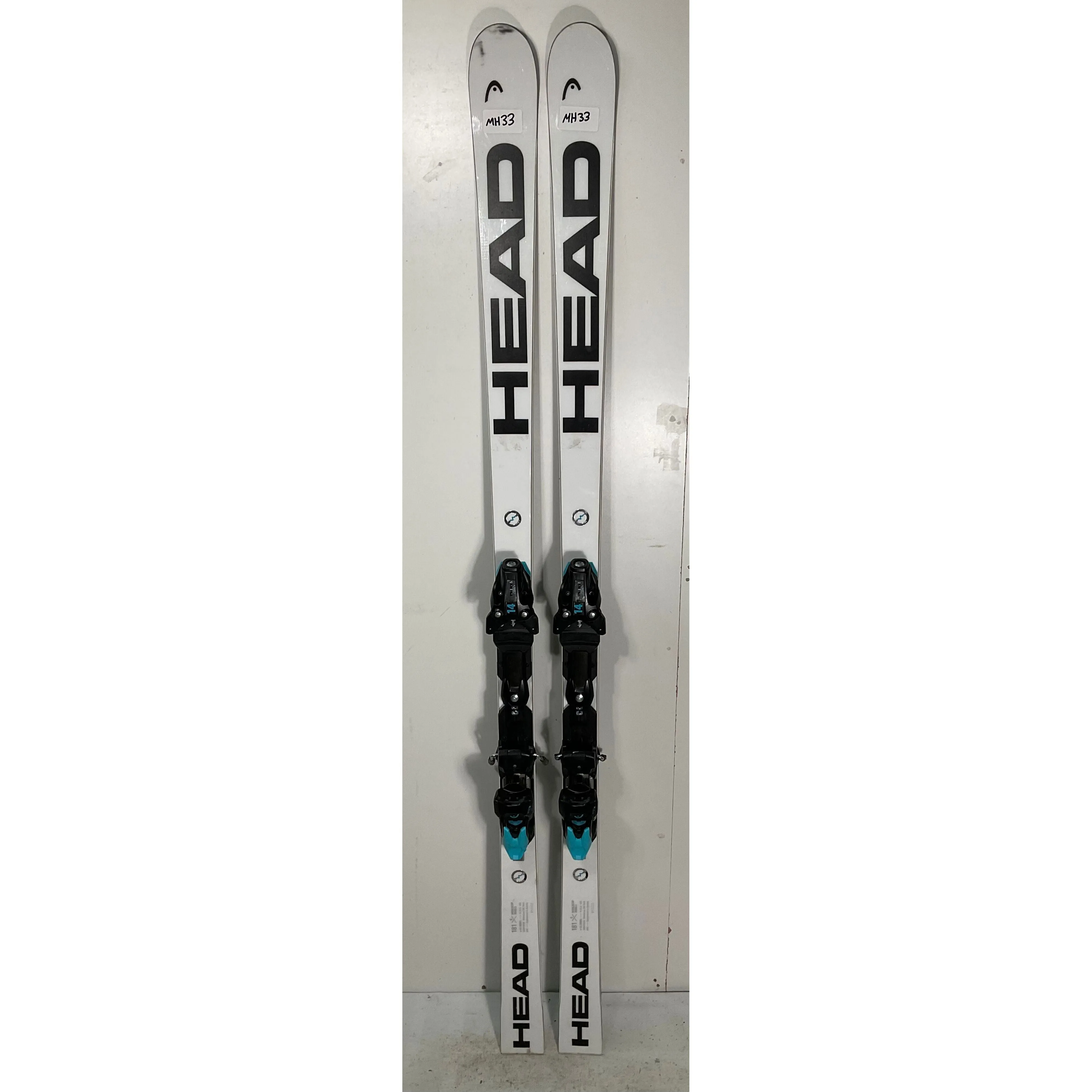 2025 Head WC Rebel e-GS 181cm Skis w/ FreeFlex 14 Bindings