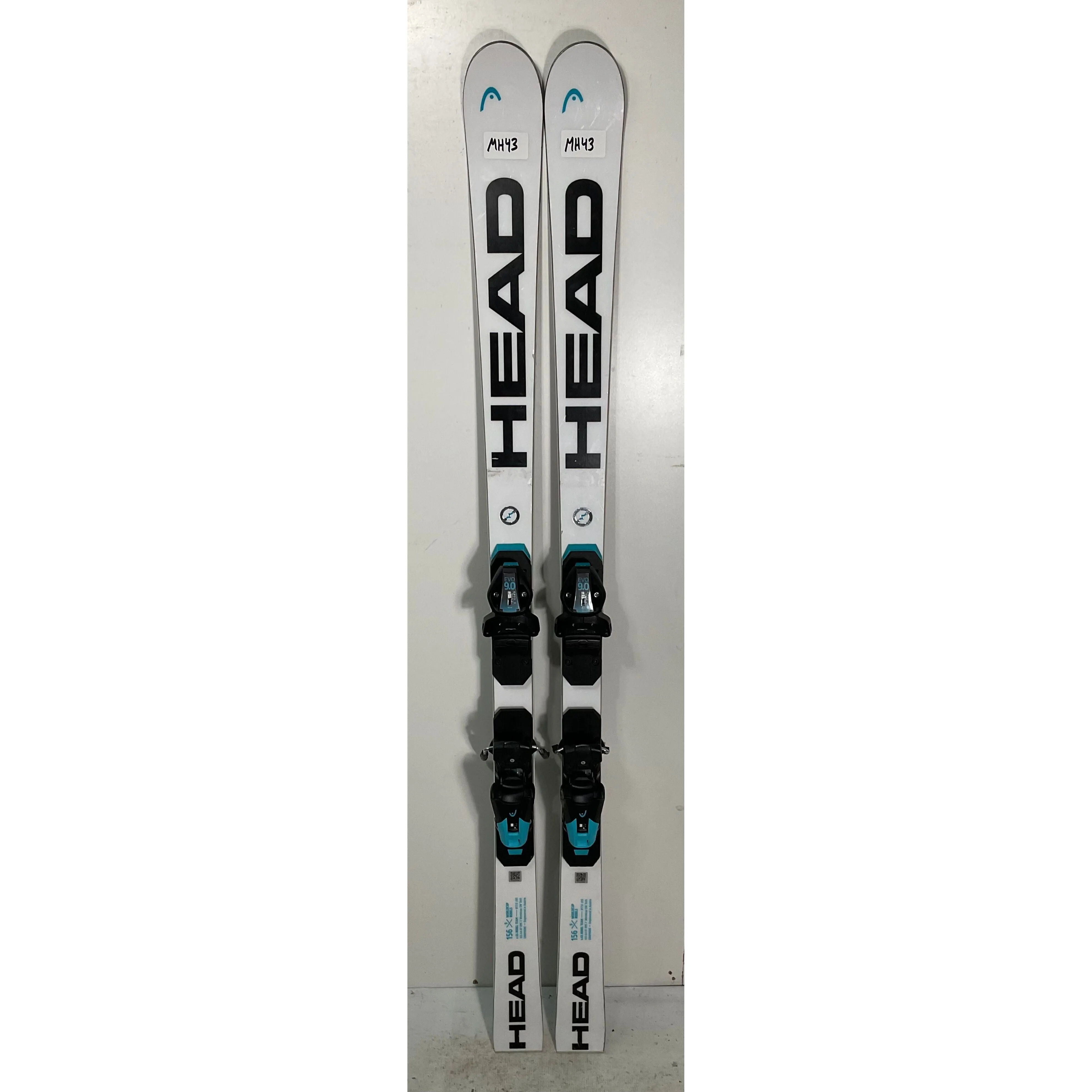 2025 Head WC Rebel e.GS Team 156cm Jr Skis w/ Evo 9 Bindings