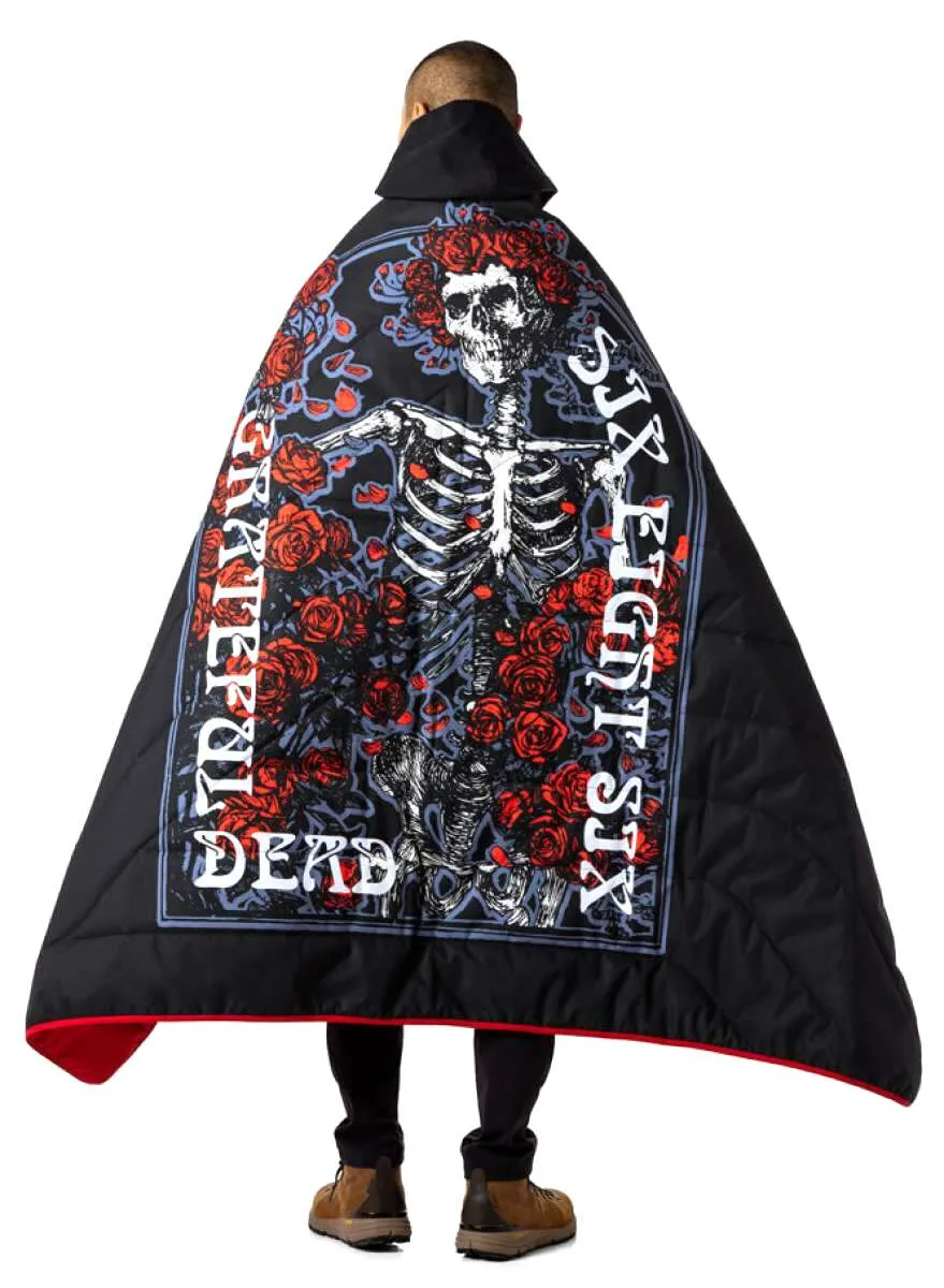 686 X Grateful Dead Waterproof Hodded Puffer Blanket 2023