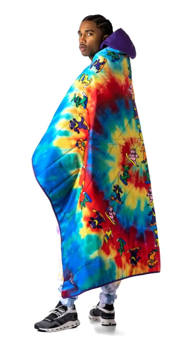 686 X Grateful Dead Waterproof Hodded Puffer Blanket 2023