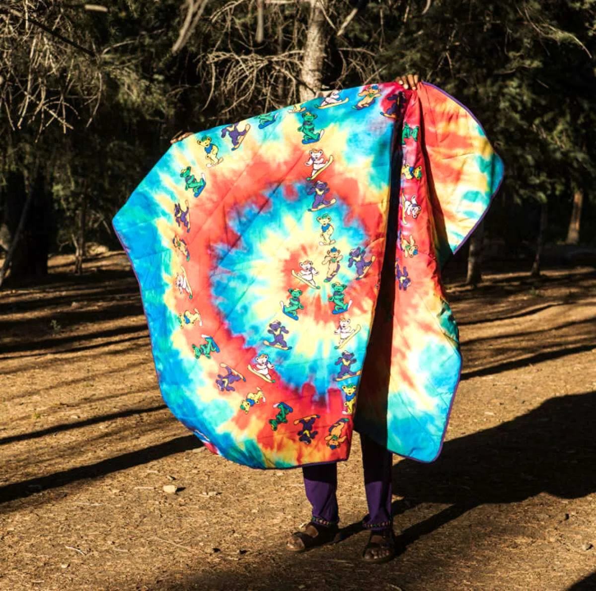 686 X Grateful Dead Waterproof Hodded Puffer Blanket 2023