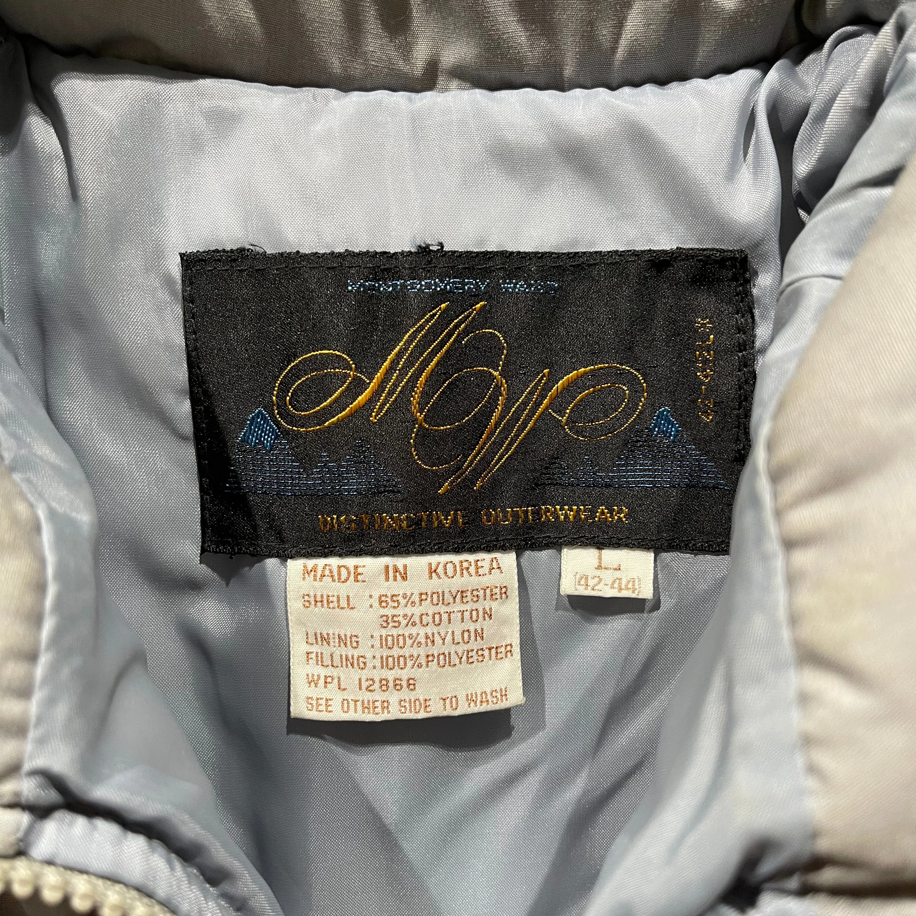 90s Montgomery Ward puffer Jacket- M