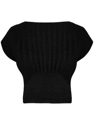 Accordian Knit Top