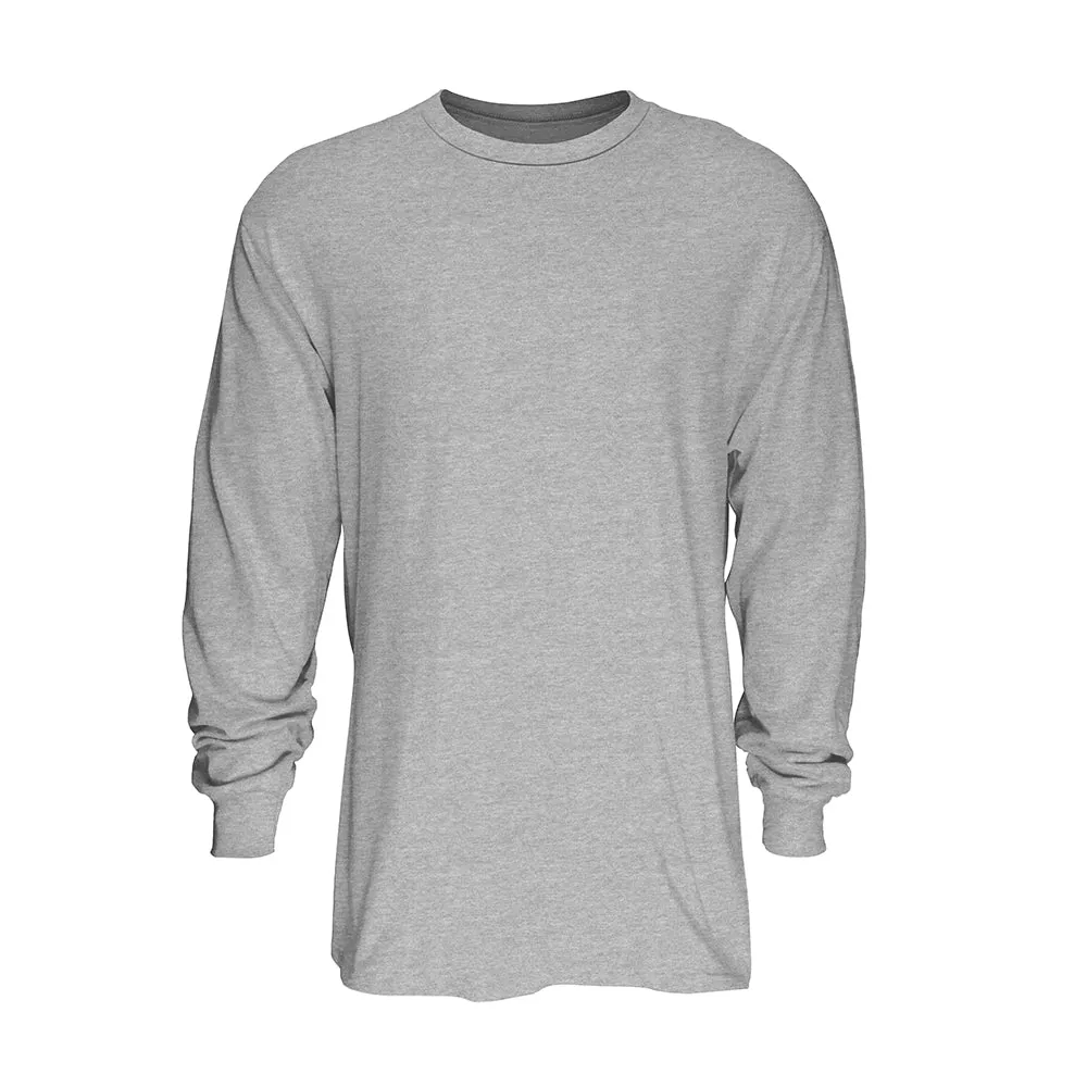 All American Clothing Co. - Long Sleeve 60/40 Crew Neck T-Shirt