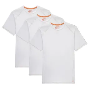 All White Organic Crew Neck 3 Pack