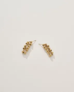 Amanda Earrings in Gold