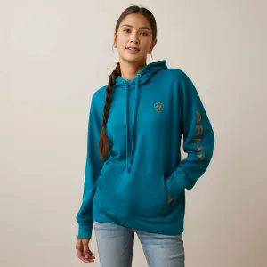 Ariat Women's Deep Lagoon Logo Hoodie