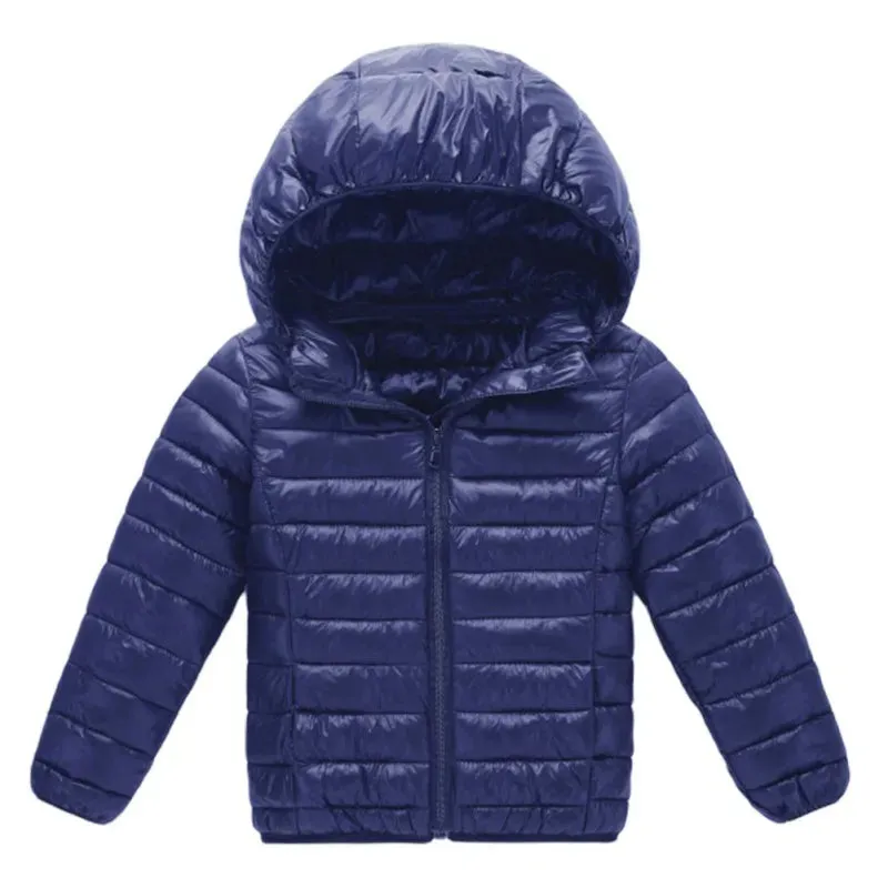 Baby Girls Boys Winter Coats for Toddlers Lightweight Puffer Jacket Kids Down Alternative Outerwear 2T-6T