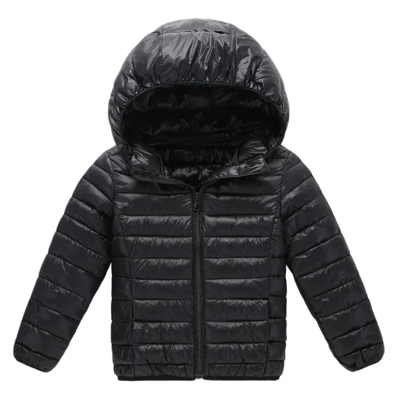 Baby Girls Boys Winter Coats for Toddlers Lightweight Puffer Jacket Kids Down Alternative Outerwear 2T-6T