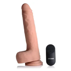 Big Shot Thrusting and Vibrating Remote Controlled Rechargeable Dildo