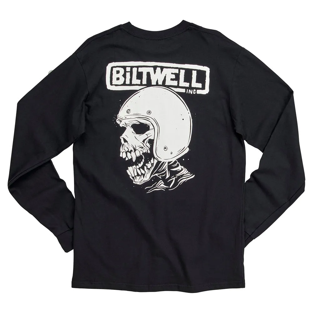 BILTWELL LONG SLEEVE T-SHIRT [EXPLOITED BLACK]