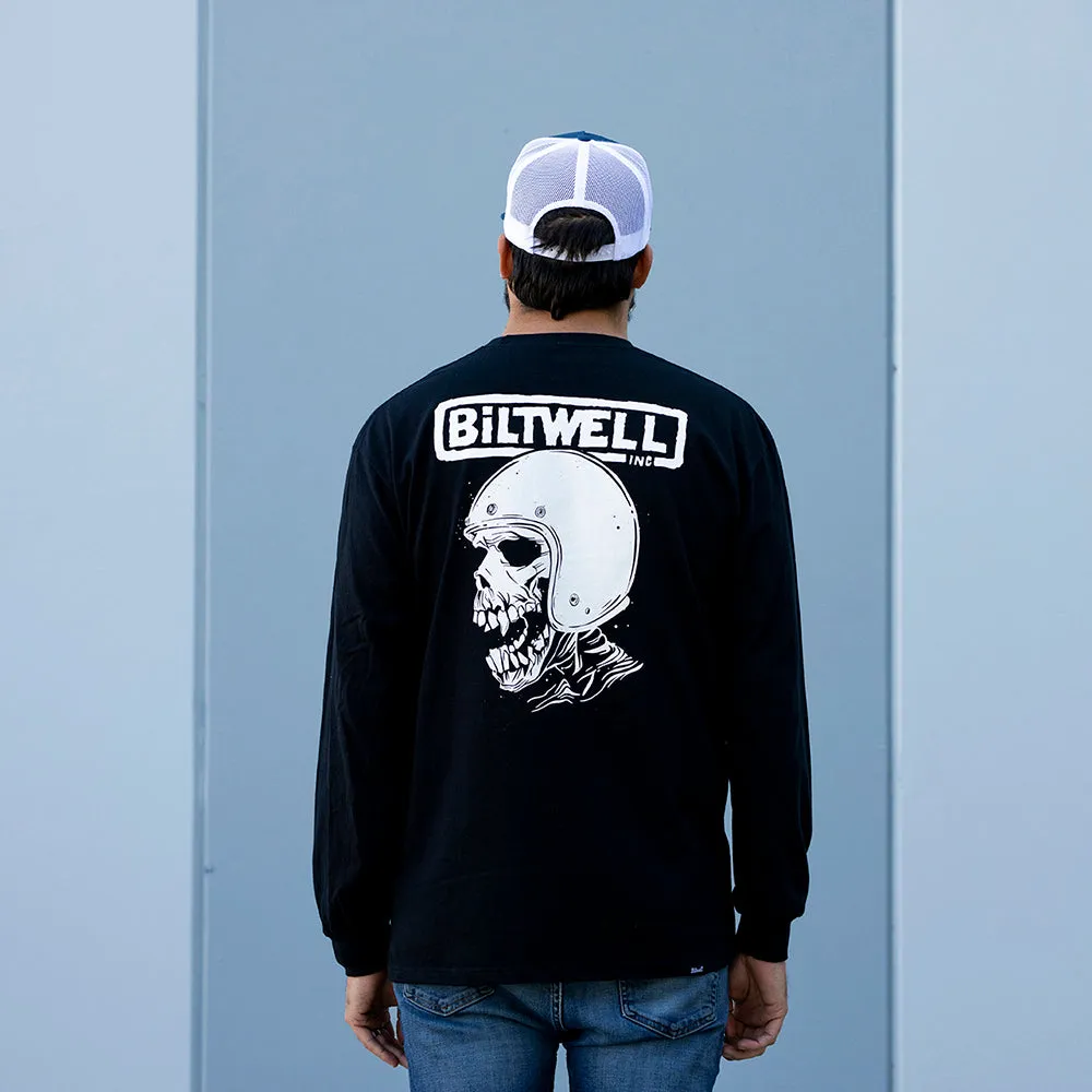 BILTWELL LONG SLEEVE T-SHIRT [EXPLOITED BLACK]