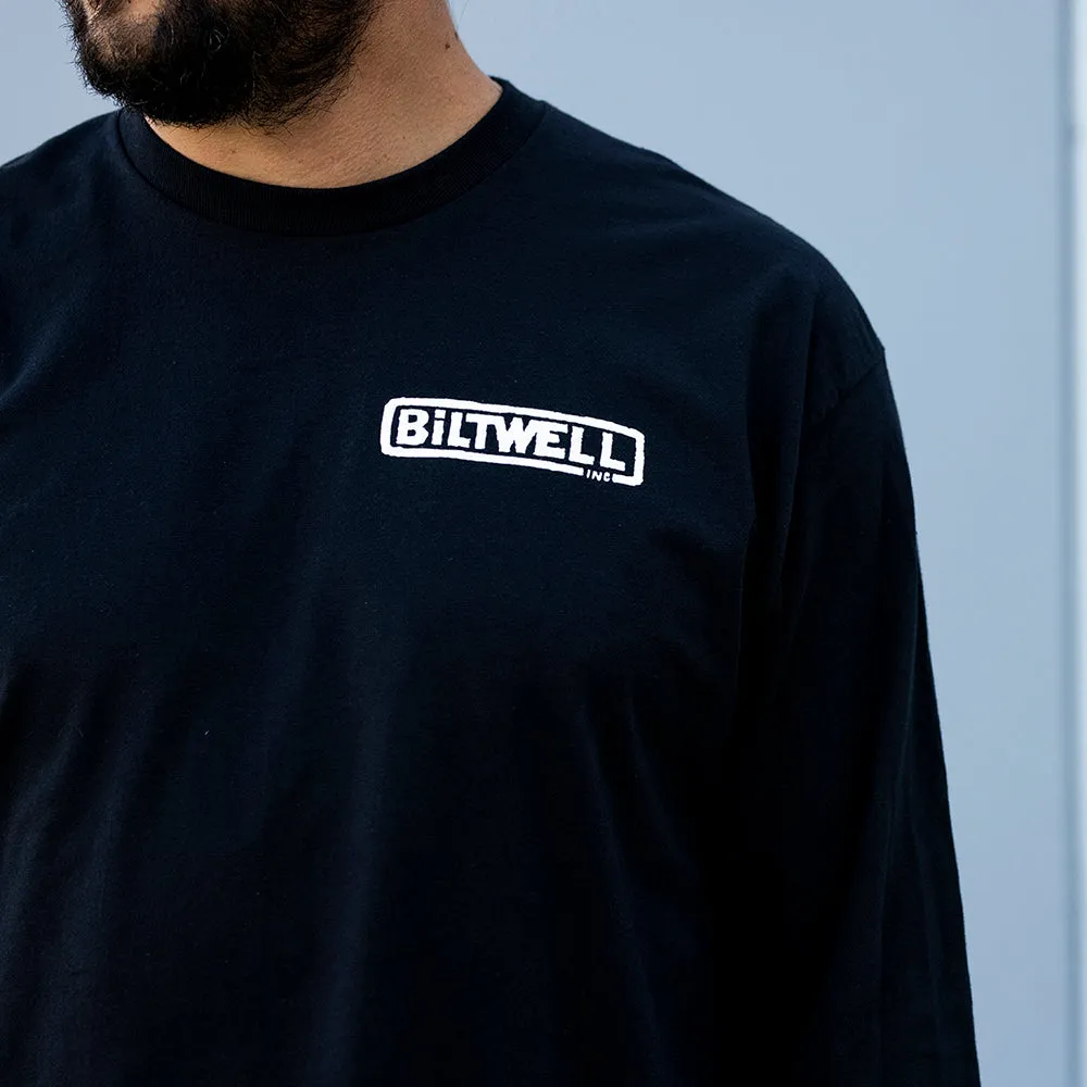 BILTWELL LONG SLEEVE T-SHIRT [EXPLOITED BLACK]