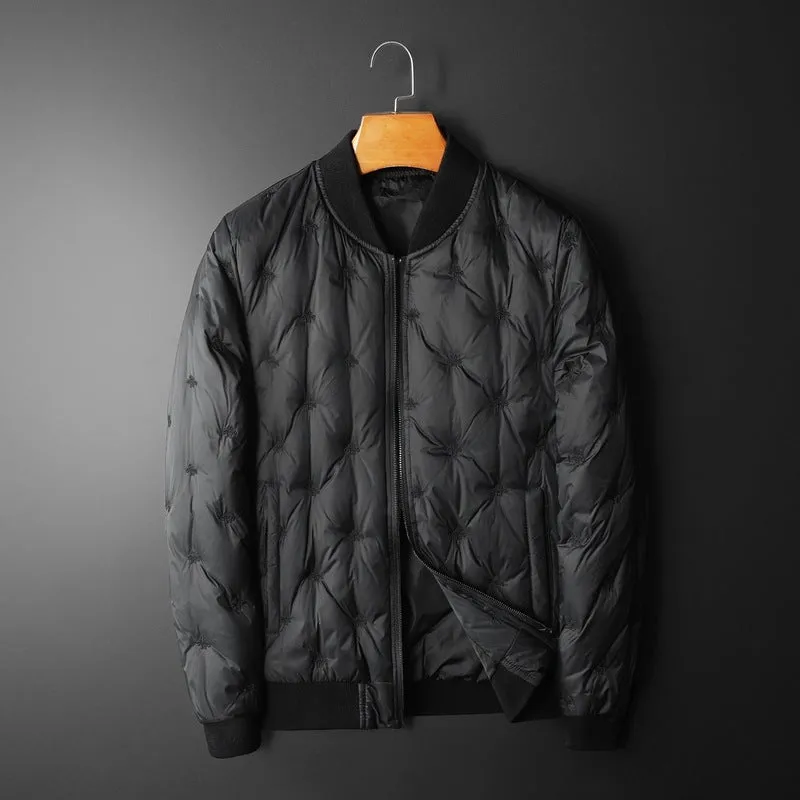 Black Beehive Puffer Jacket