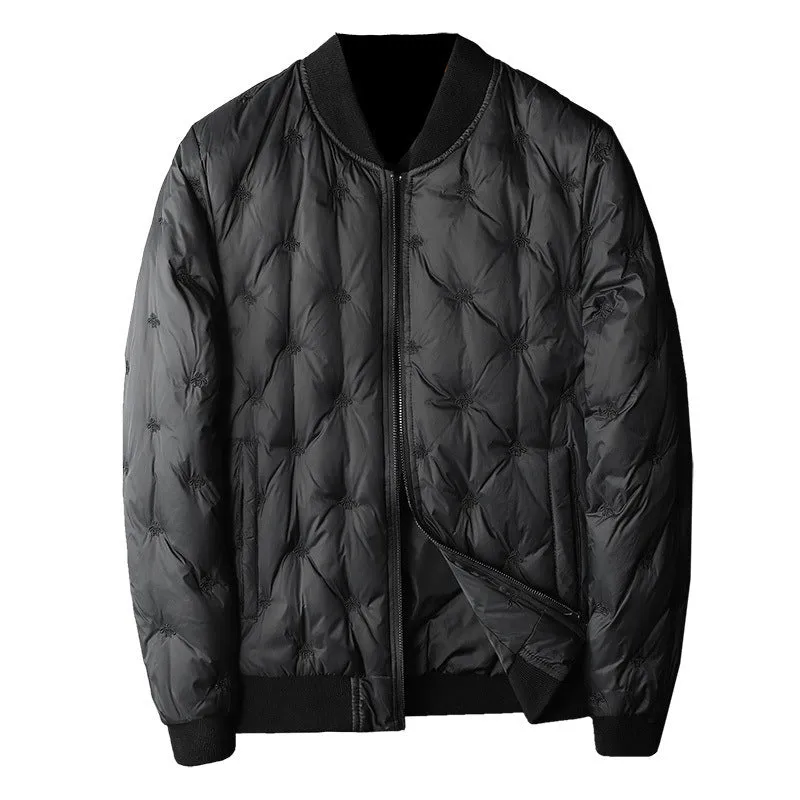 Black Beehive Puffer Jacket