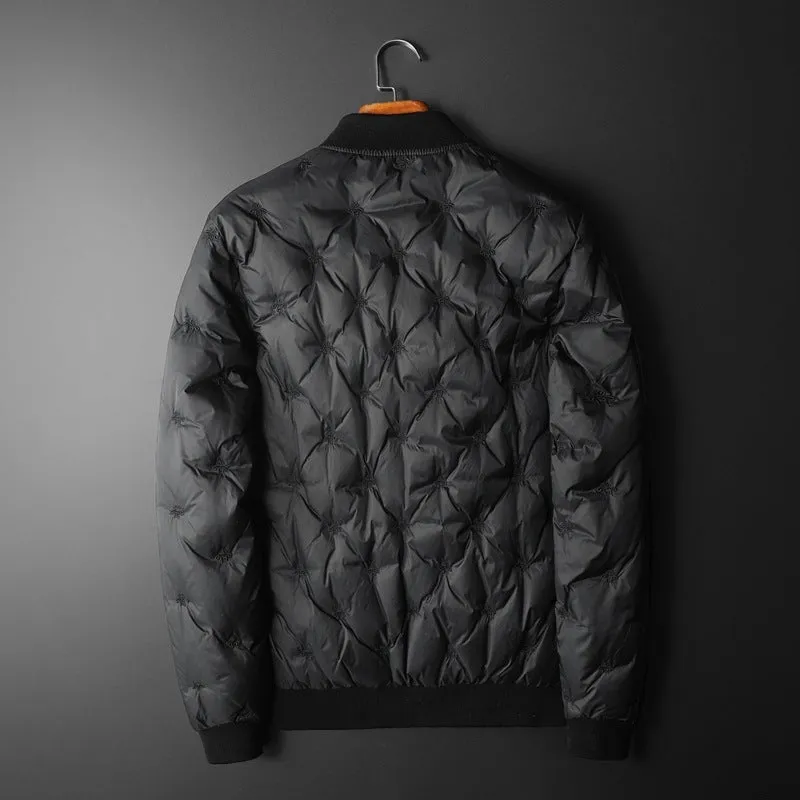 Black Beehive Puffer Jacket