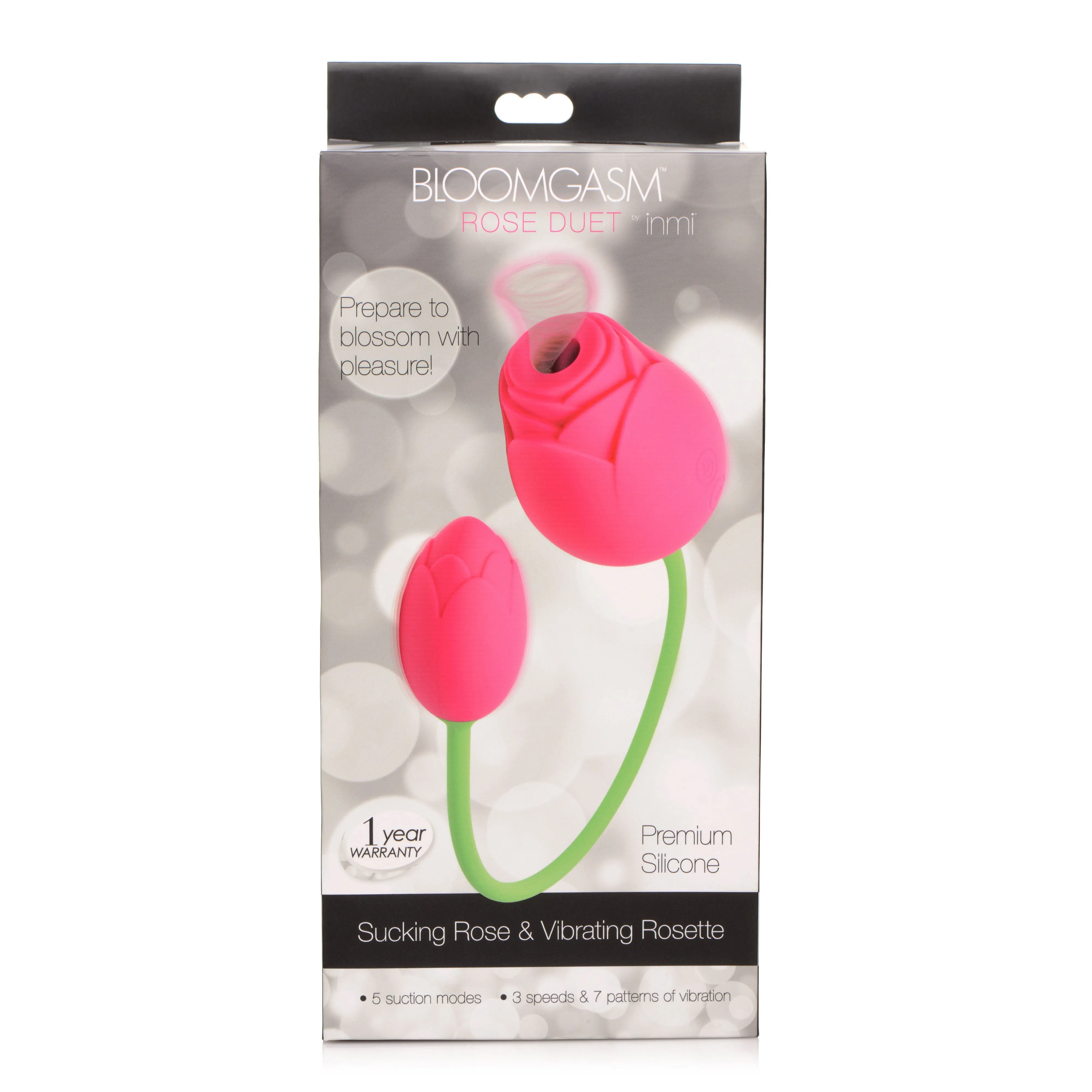 Bloomgasm Rose Duet - Sucking Rose and Vibrating - Rosette