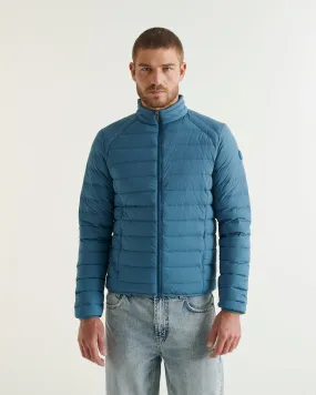 Blue jean Aragon lightweight stretch puffer jacket