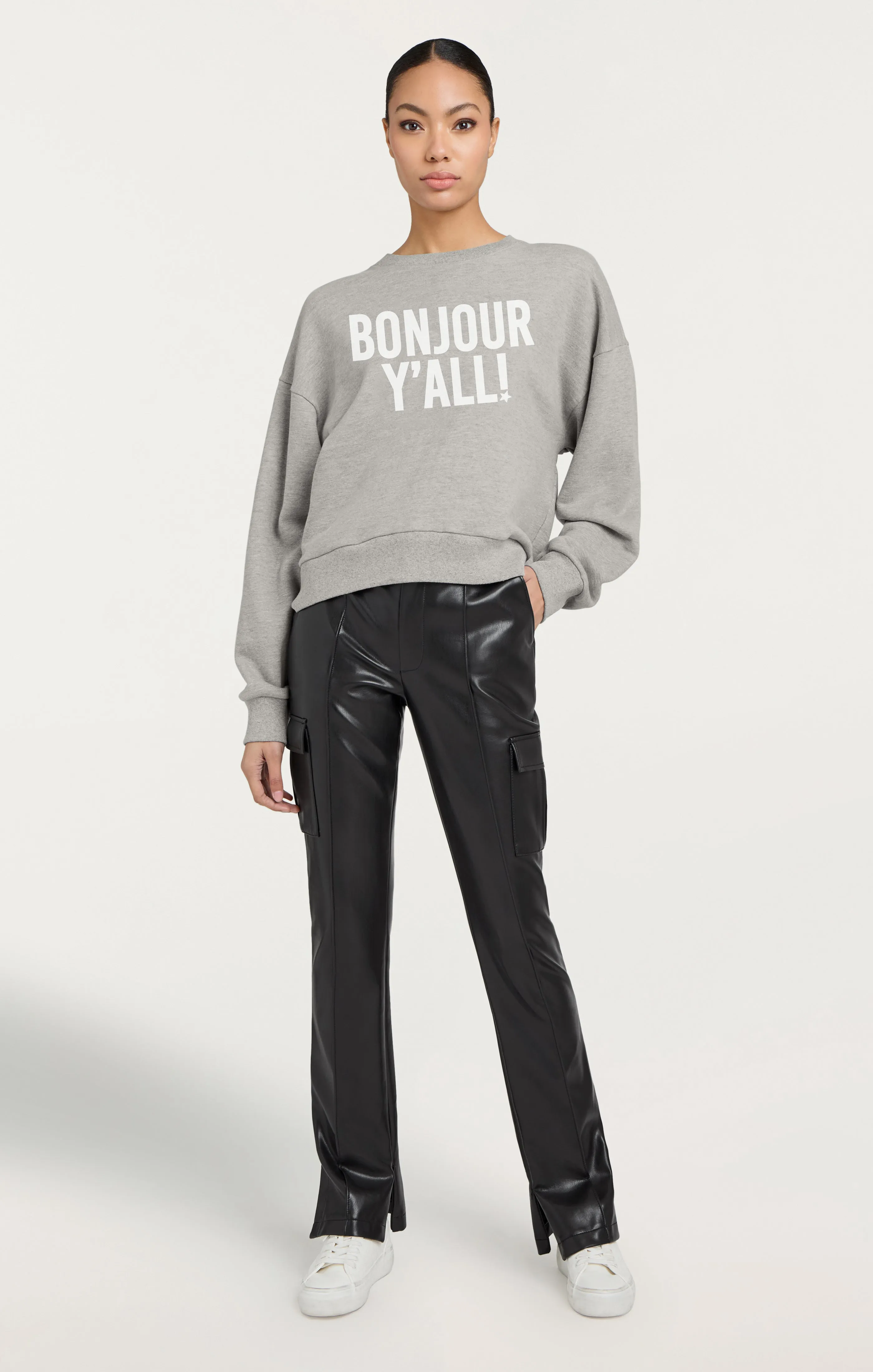 Bonjour Y'all Brandy Pullover