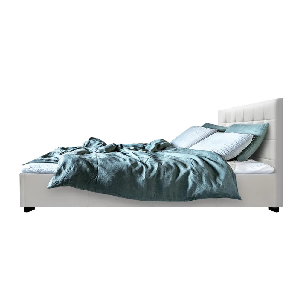 Byron Storage Queen Bed Frame White