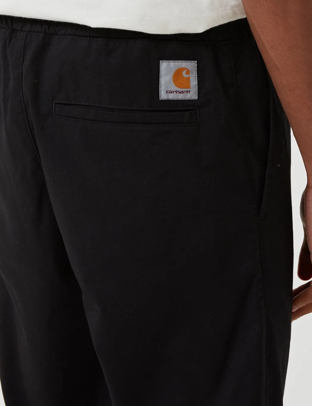 Carhartt-WIP Madison Jogger Cuffed Pants - Black