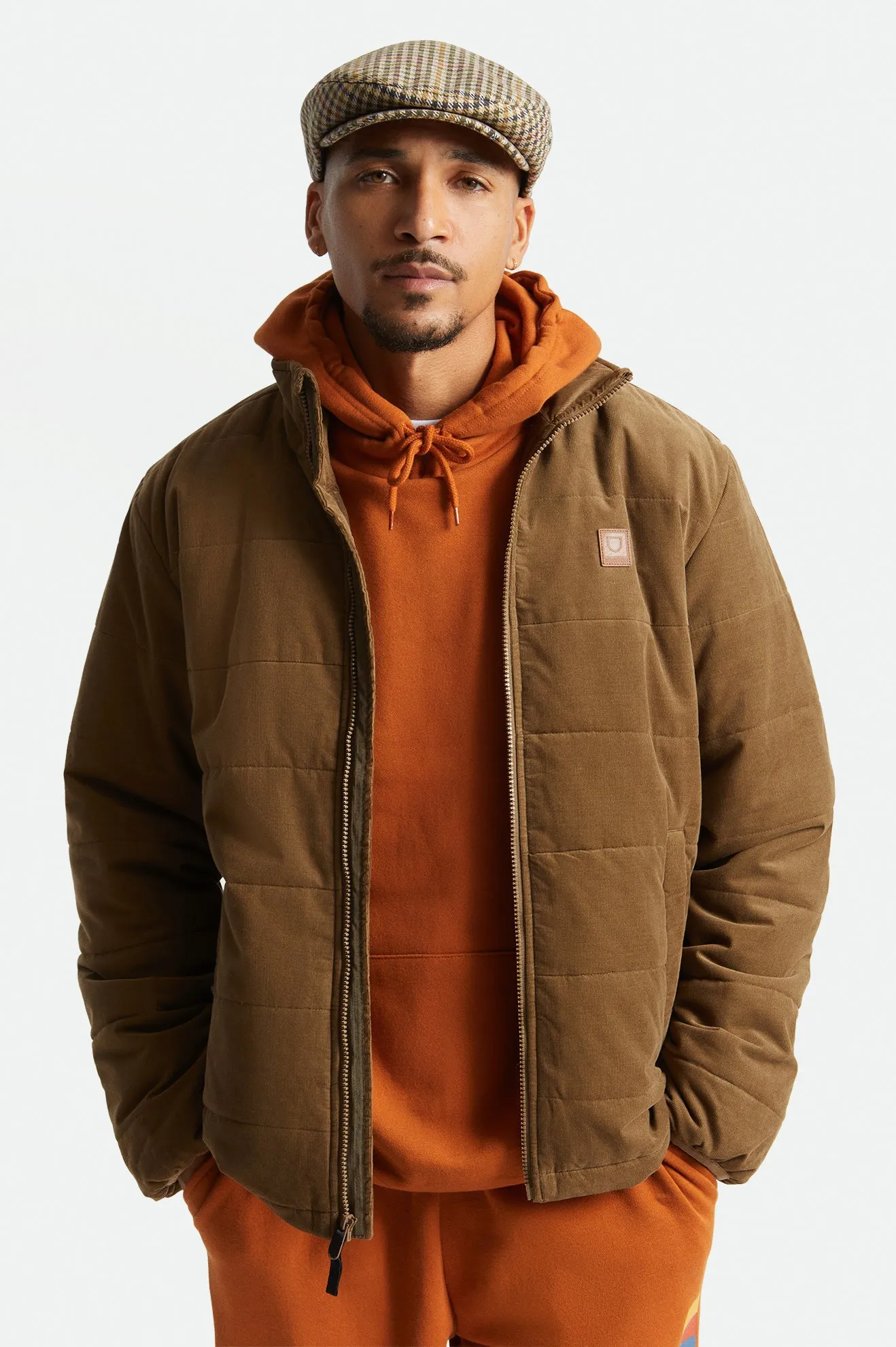 Cass Puffer Jacket - Dark Khaki