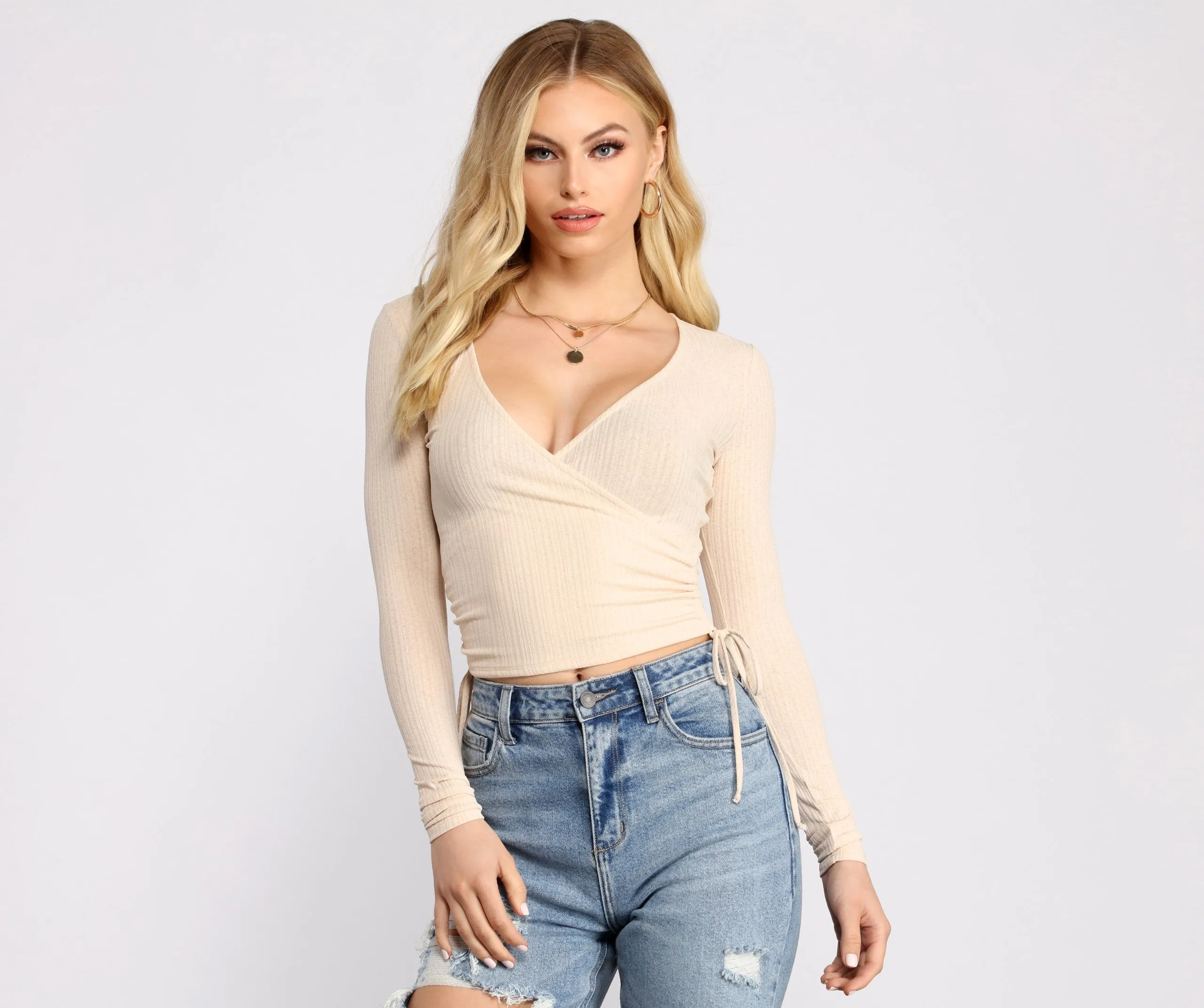 Casual Vibes Ribbed Knit Top