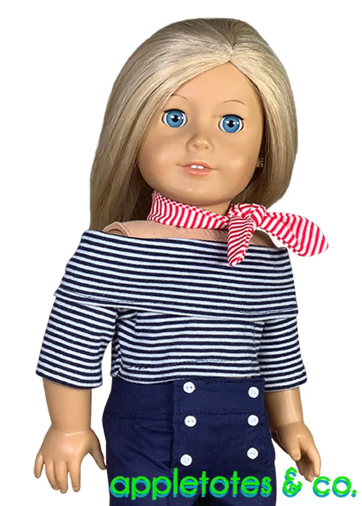 Cece Top Sewing Pattern for 18 Inch Dolls