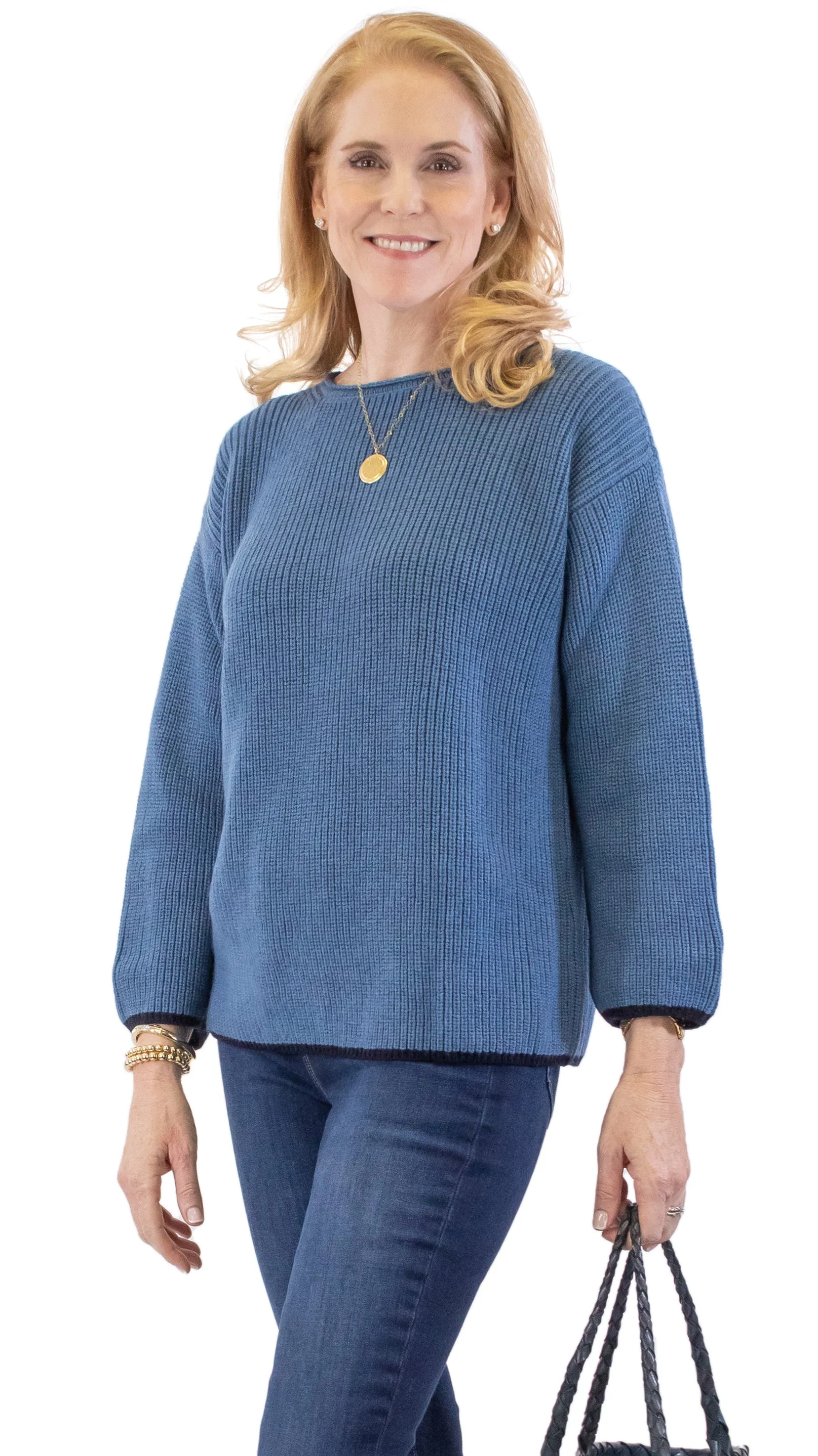 Chunky Pullover - Blue