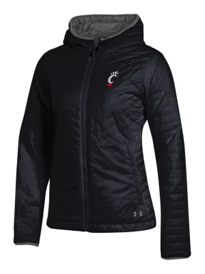 Cincinnati Bearcats Under Armour WOMEN'S Black Storm Lightweight Puffer Jacket