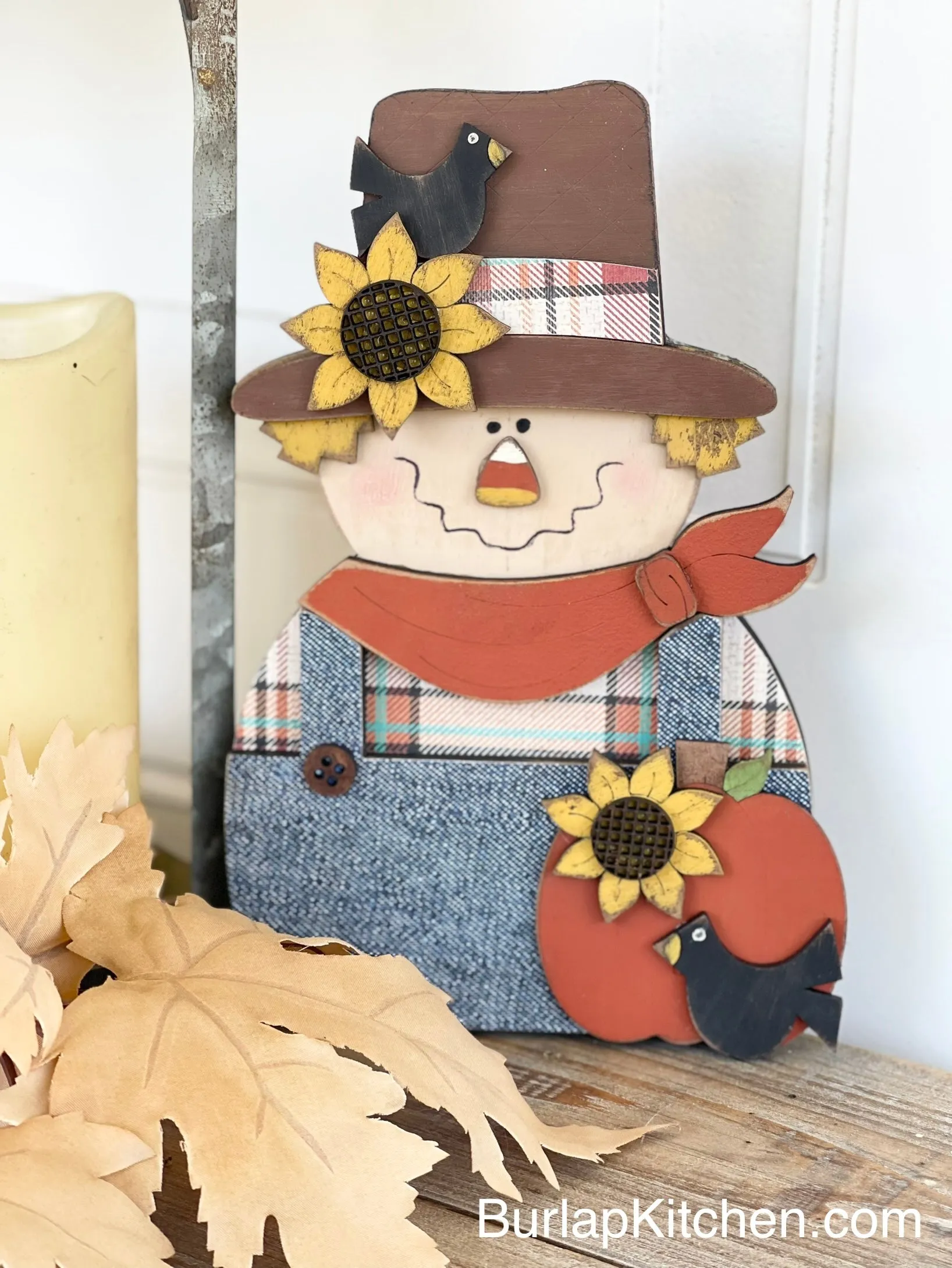 (CK) Bib Overall Scarecrow - Craft Kit