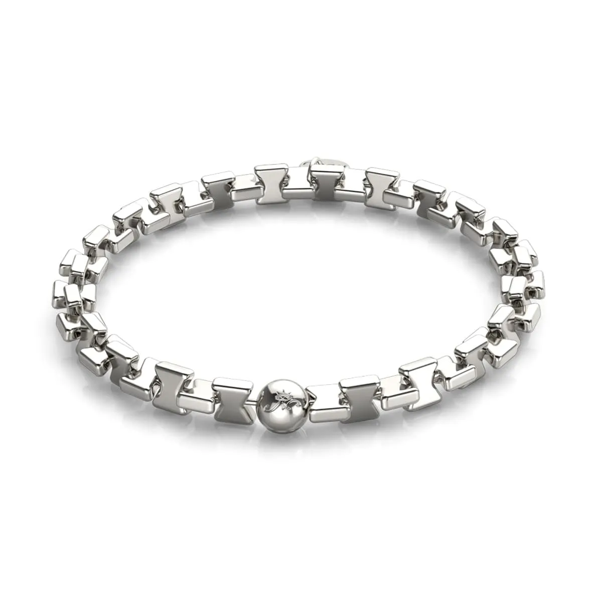 Classic Chrome | Hourglass Bracelet