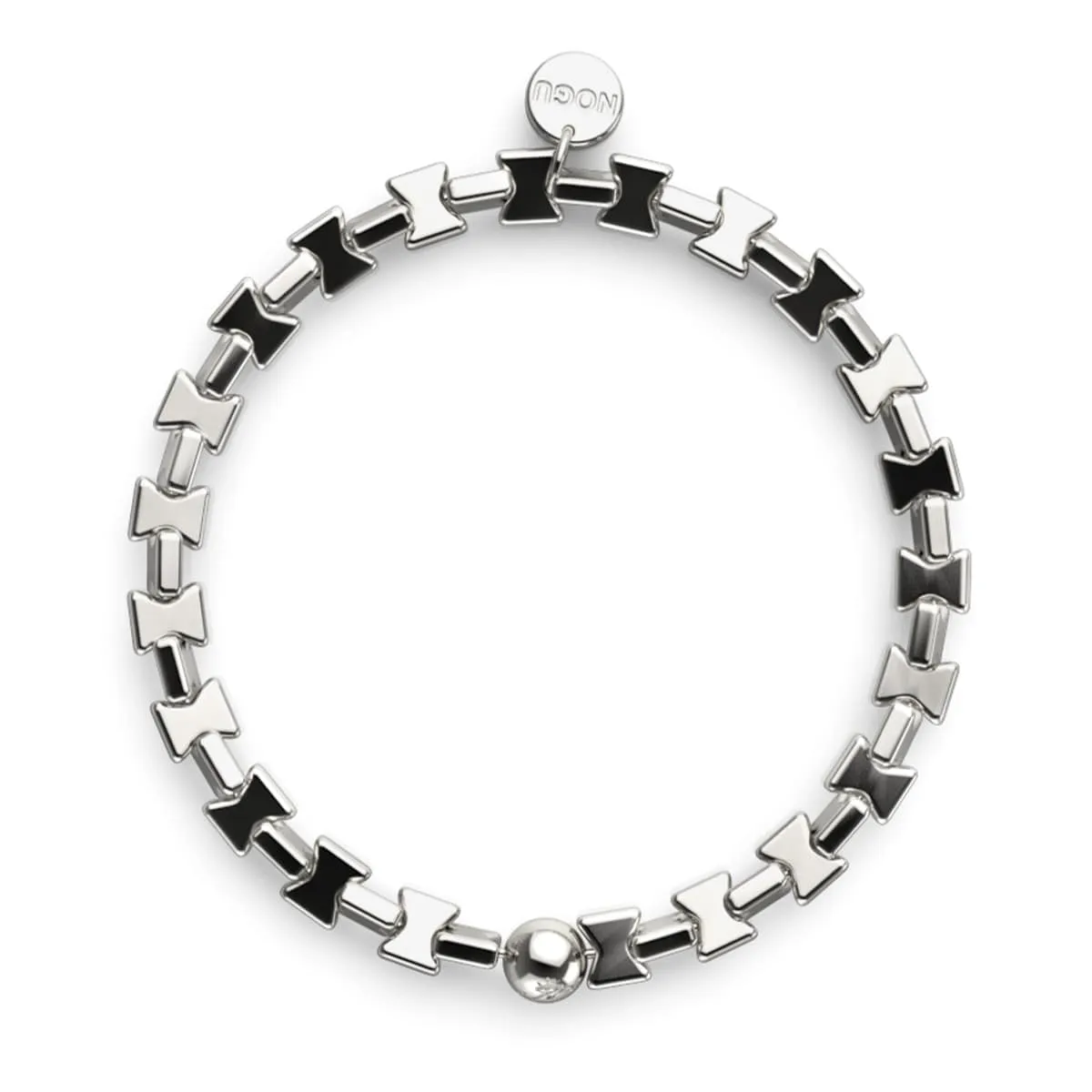 Classic Chrome | Hourglass Bracelet