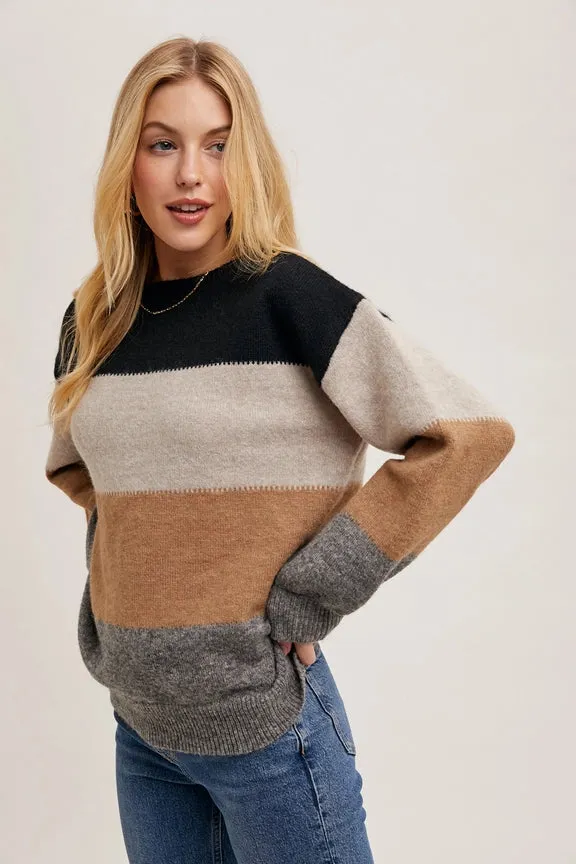 Color Block Sweater