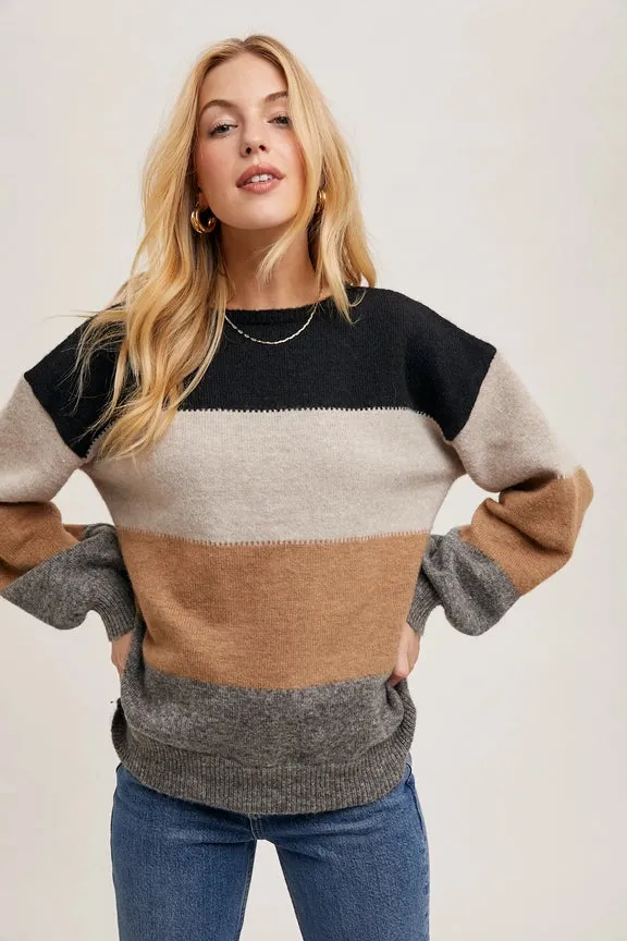 Color Block Sweater