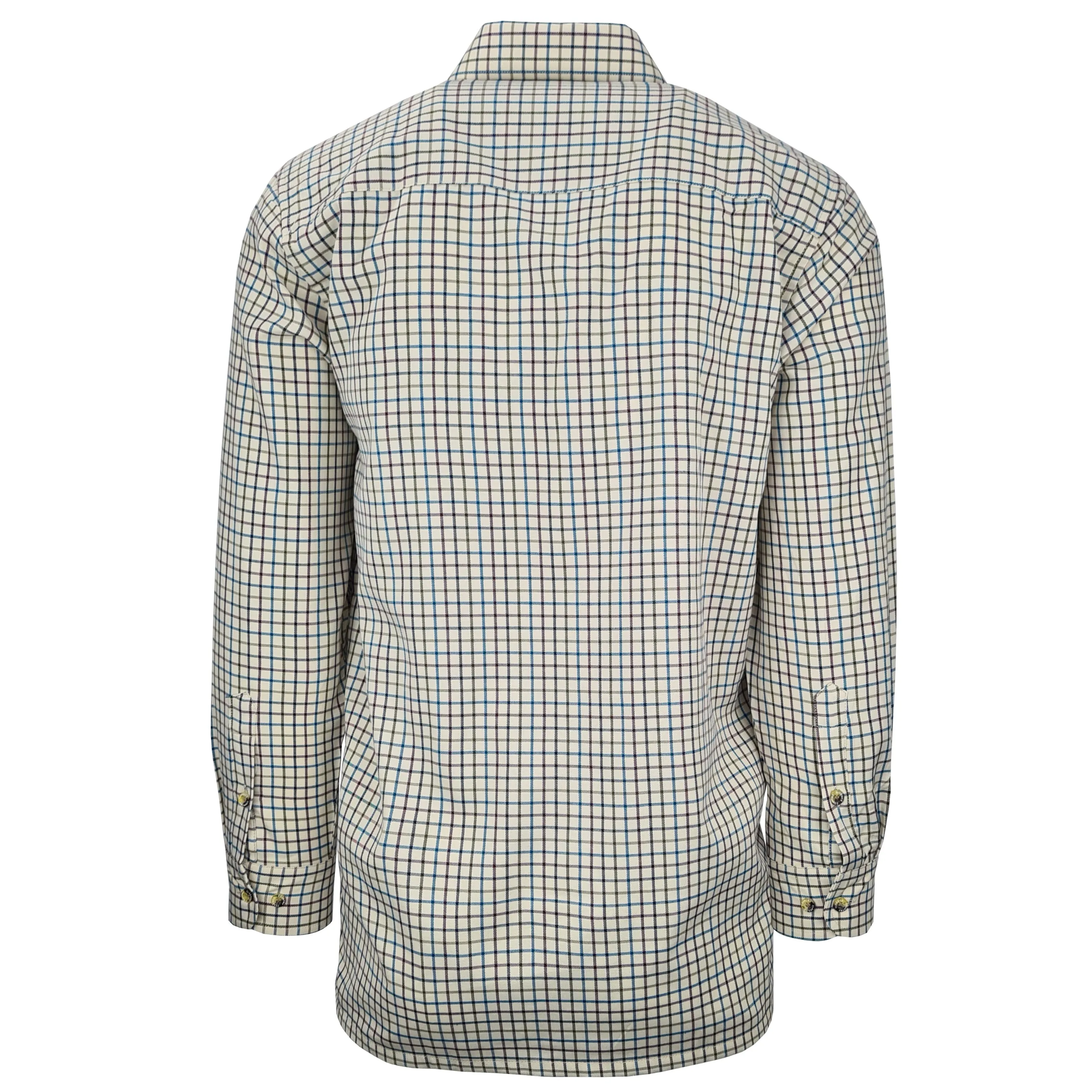 Country Classics Mens Long Sleeve Shirt - Ragley Wine