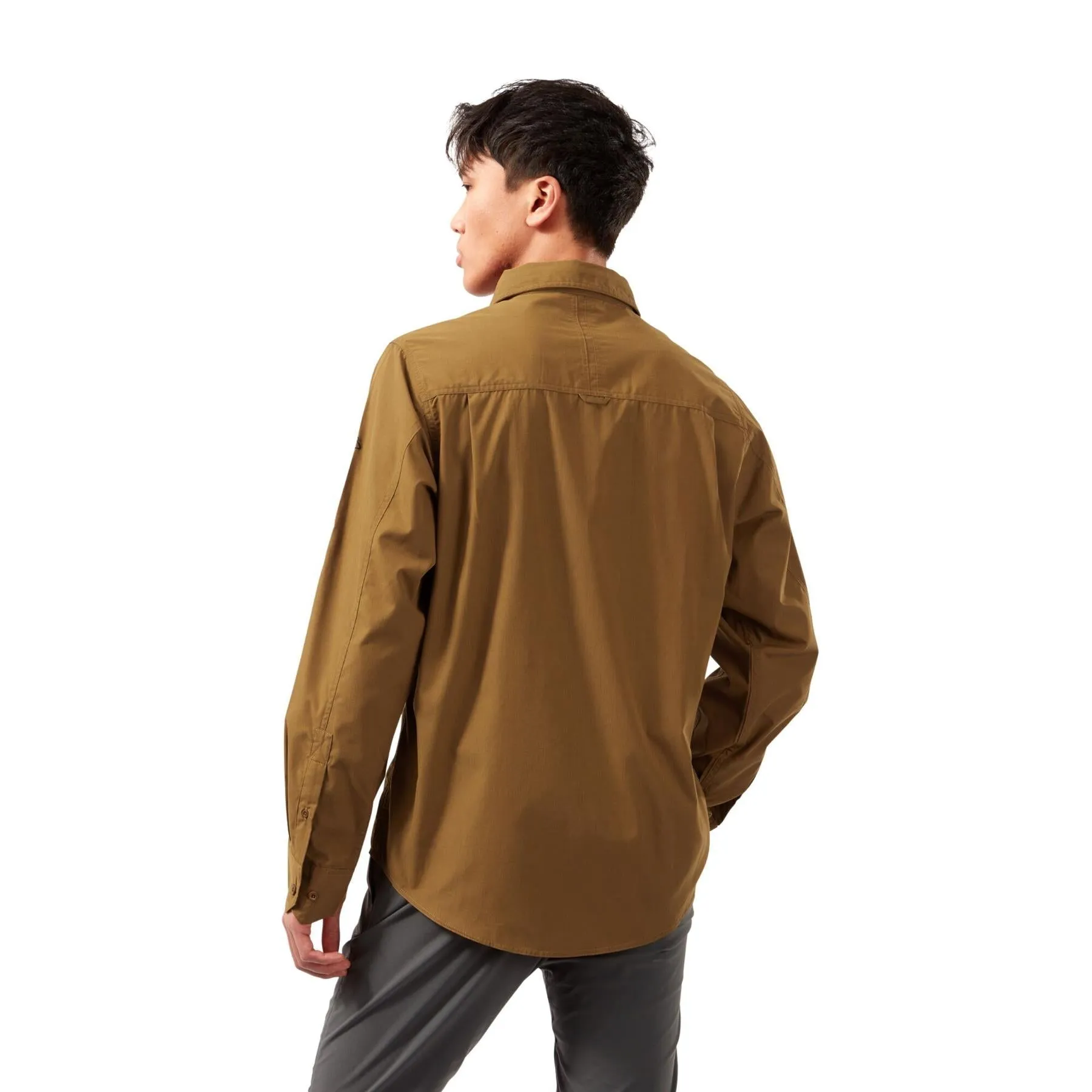 Craghoppers Mens New Kiwi Long Sleeved Shirt Walking Nosi Defence Travel