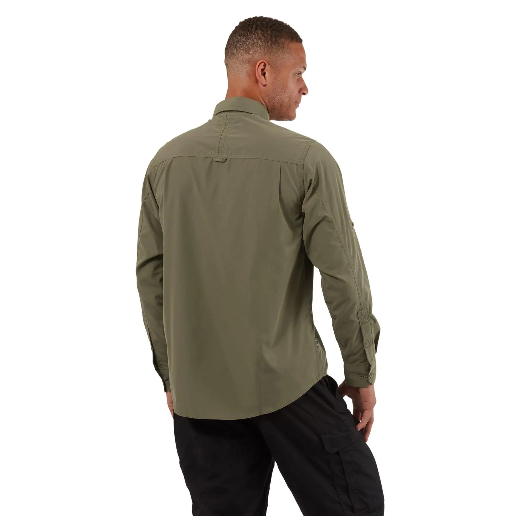 Craghoppers Mens New Kiwi Long Sleeved Shirt Walking Nosi Defence Travel