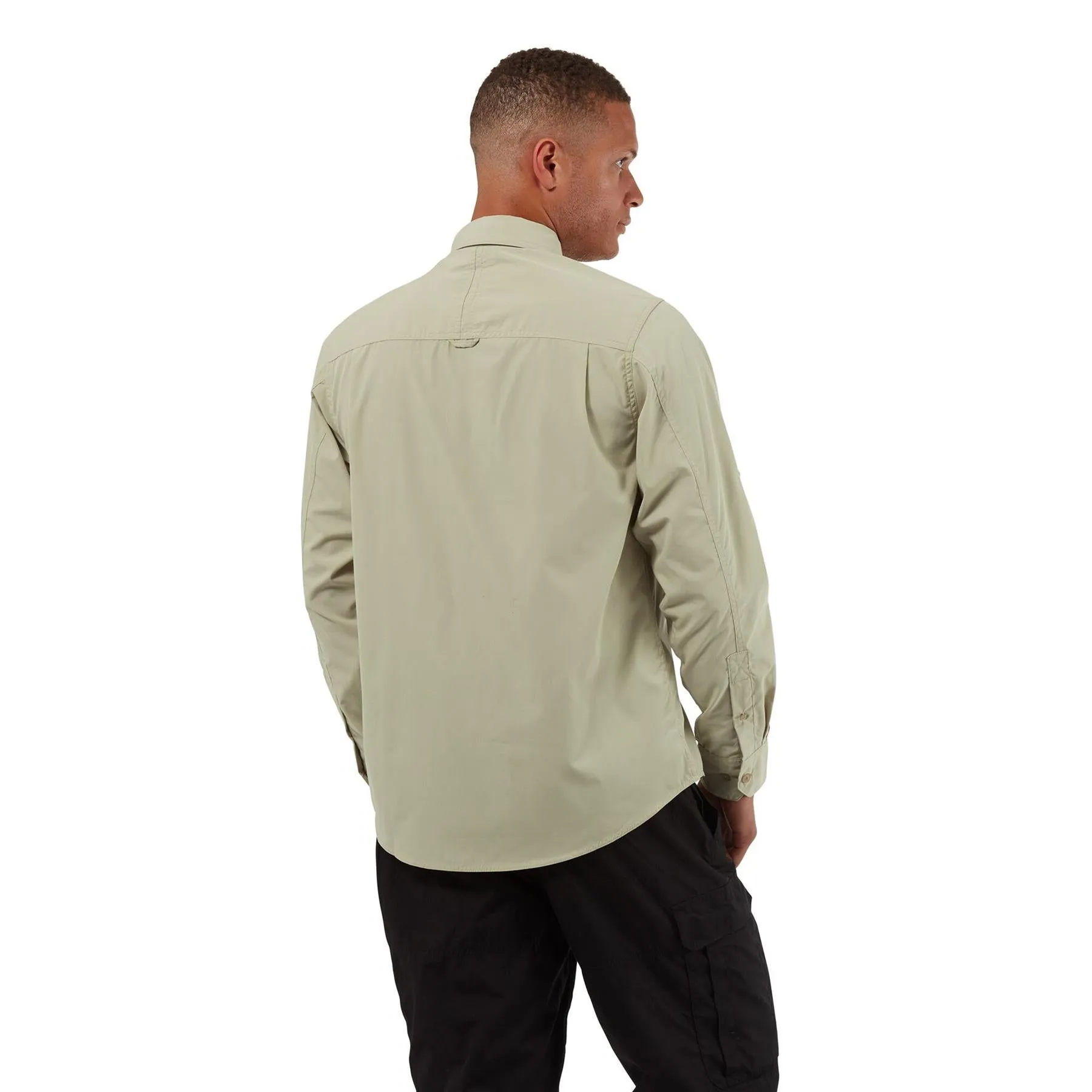 Craghoppers Mens New Kiwi Long Sleeved Shirt Walking Nosi Defence Travel