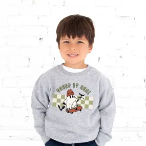 Creep It Real Toddler Crewneck Sweatshirt