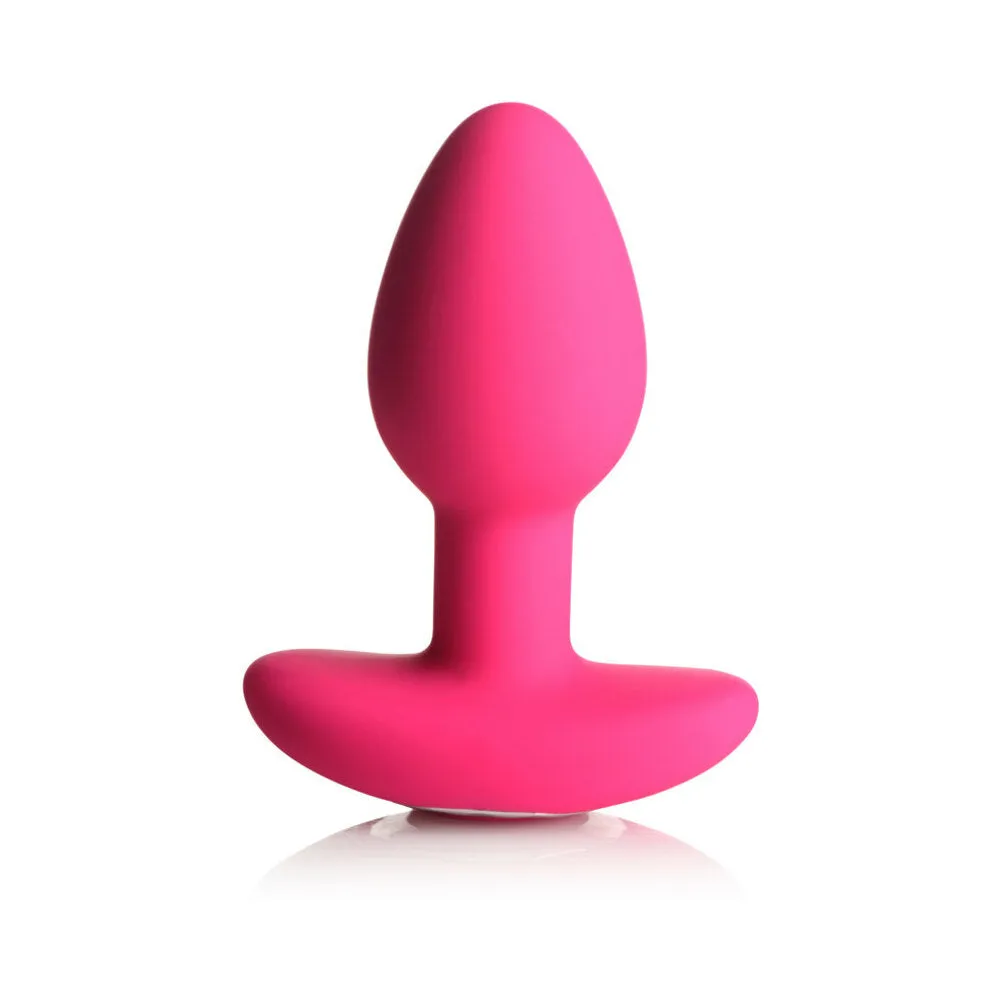 Curve Toys Gossip Pop Rocker Rechargeable Remote-Controlled Silicone Vibrating Anal Plug Magenta