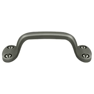 Deltana WP27, Window/Utility Pull, 6" Overall, Solid Brass