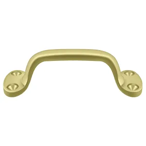 Deltana WP27, Window/Utility Pull, 6" Overall, Solid Brass